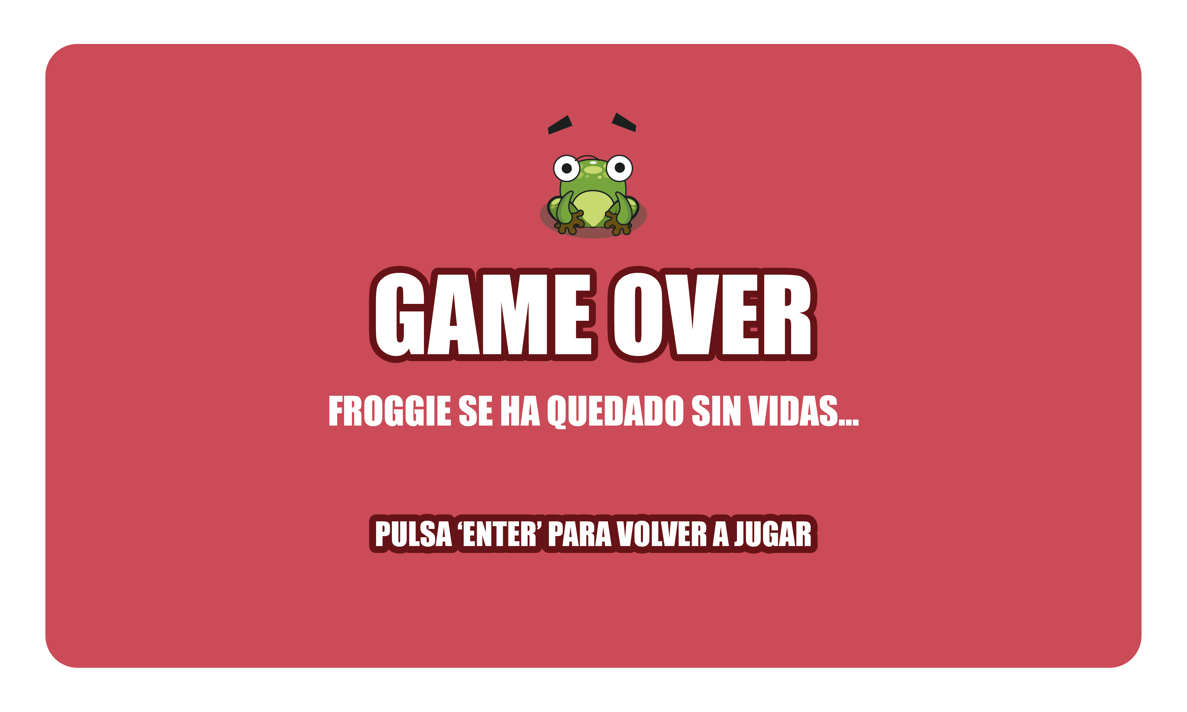 Game Over Screen